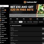 live score bet bonus